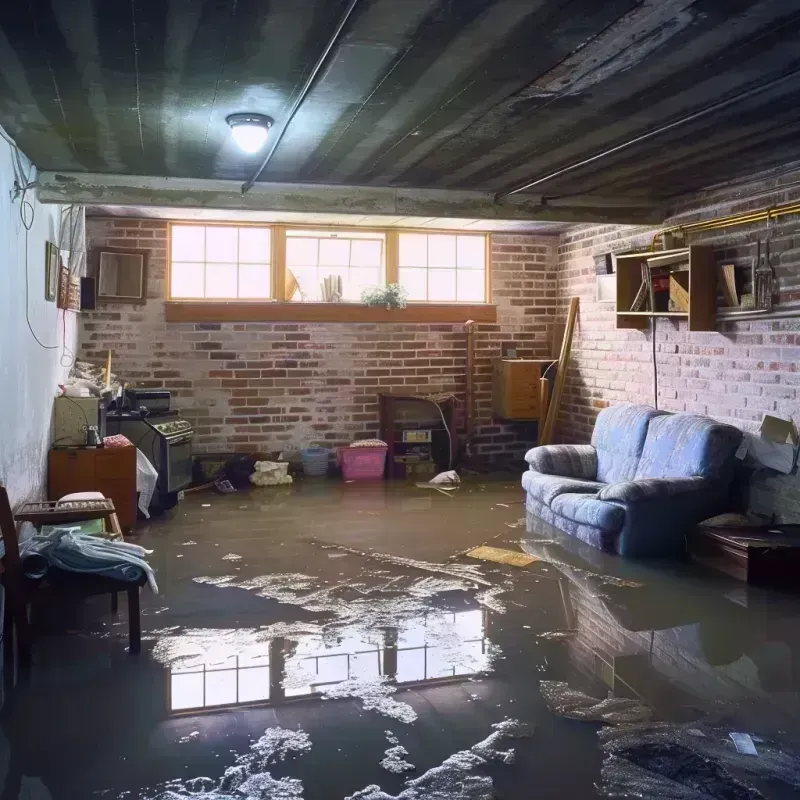 Flooded Basement Cleanup in Dickinson County, IA